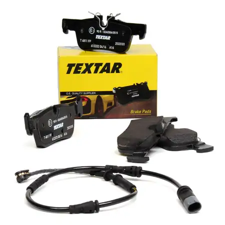 TEXTAR 2533101 Bremsbel&auml;ge + Wako BMW F40 F45 F46 X1 F48 2 F39 MINI F54 F60 hinten