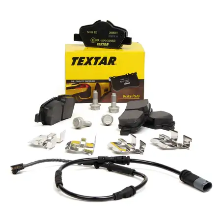 TEXTAR 2598001 Bremsbel&auml;ge + Wako MINI F55 F56 F57 One / Cooper / Works hinten