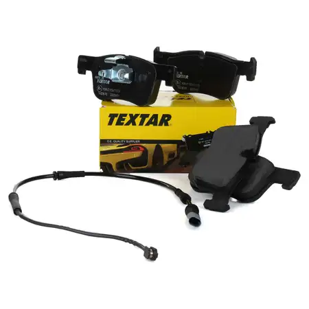 TEXTAR 2550601 Bremsbel&auml;ge + Wako BMW 1er F20 F21 3er F30 F31 F34 4er F32 F33 F36 vorne