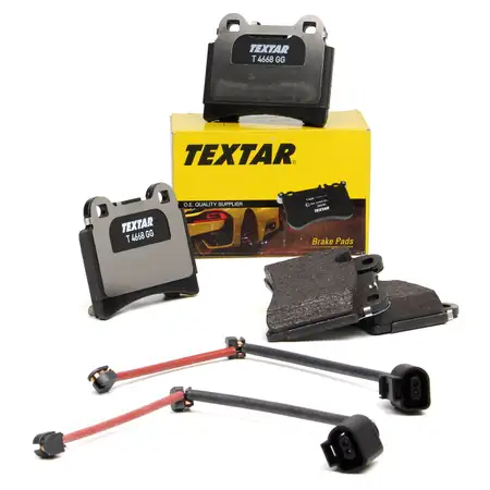 TEXTAR 2409701 Bremsbel&auml;ge + Wako VW Touareg (7L) PR-1KQ hinten