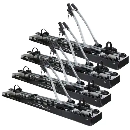 4x THULE 532002 FreeRide Free Ride 532 Fahrradtr&auml;ger Dachtr&auml;ger Fahrradhalter