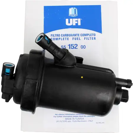 UFI 55.152.00 Kraftstofffilter + Geh&auml;use OPEL Astra H Zafira B 1.9 CDTI 813042 / 13204107