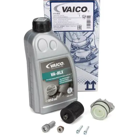 VAICO V10-5600 Getriebefilter + 850ml Hochleistungs&ouml;l Haldex Kupplung VW Golf 6 7 AUDI A3