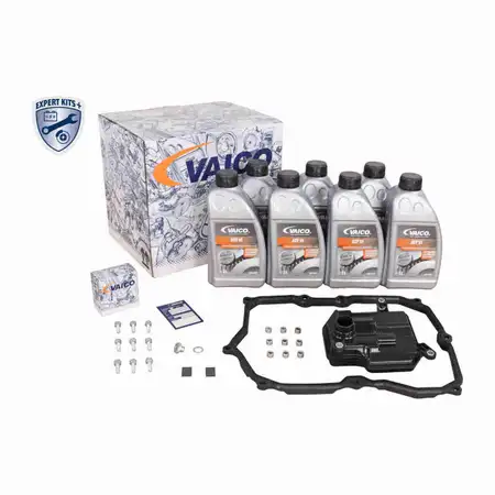 VAICO V10-7344-XXL Getriebefilter Satz 8-Gang AQ450 09Q 7L Getriebe&ouml;l VW Crafter SX SY SZ