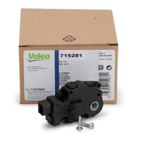 VALEO 715281 Stellelement Mischklappe BMW 1er E81 E87 F20 3er E90 F30 E84 F25 MINI F55 F56