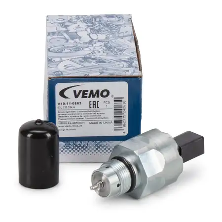 VEMO V10110863 Druckregelventil Common-Rail-System VW Golf 6 Passat B6 Polo 5 AUDI A3 8P