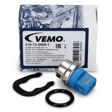 VEMO V10-72-0909-1 Temperaturgeber K&uuml;hlmittel VW Golf 2 3 Passat B5 AUDI A4 B5 A6 C4 SEAT