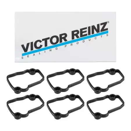 6x VICTOR REINZ Ventildeckeldichtung PORSCHE 993 Carrera / Turbo / GT2 oben 99310517302