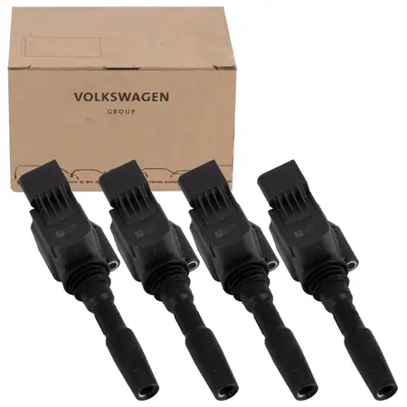 4x Z&uuml;ndspule f&uuml;r VW Golf 7 8 Passat B8 Polo 6 Tiguan Touran A1 A3 Q2 Q3 1.5 TSI 05E905110