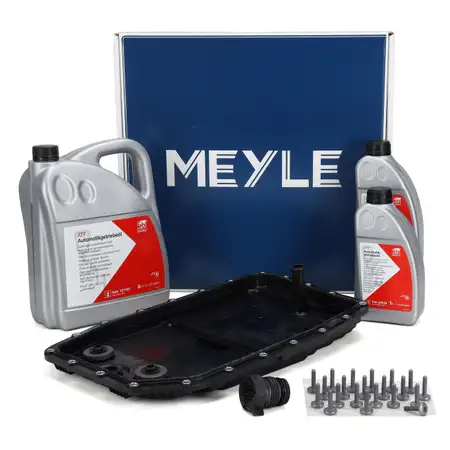 MEYLE Getriebe&ouml;lwanne + Filter + Dichtung 6HP26 HP28 6HP32 + 7L FEBI Getriebe&ouml;l BMW