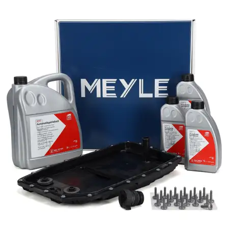 MEYLE Getriebe&ouml;lwanne + Filter + Dichtung 6HP26 HP28 6HP32 + 8L FEBI Getriebe&ouml;l BMW