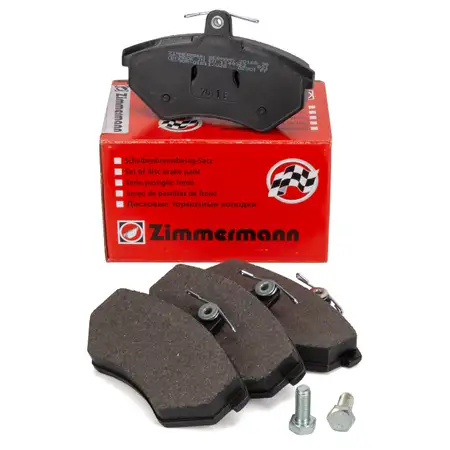 ZIMMERMANN Bremsbel&auml;ge VW Golf 2 3 Jetta 2 Passat B2 B3/B4 Scirocco Vento Ibiza 2 vorne