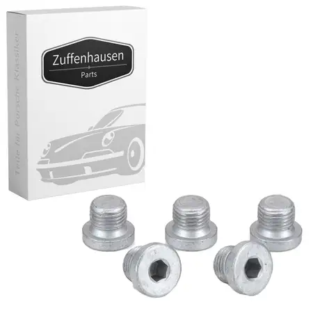 5x &Ouml;lablassschraube M10 f&uuml;r PORSCHE 996 997 928 Boxster (986) 90021900701