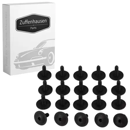 20x Blechschraube 4,8x16 f&uuml;r PORSCHE 996 997 991 992 Cayenne Macan Panamera 9A700769800