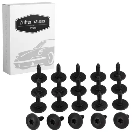 20x Blechschraube 4,8x19 f&uuml;r PORSCHE 996 997 991 992 Cayenne Macan Panamera 9A700751700