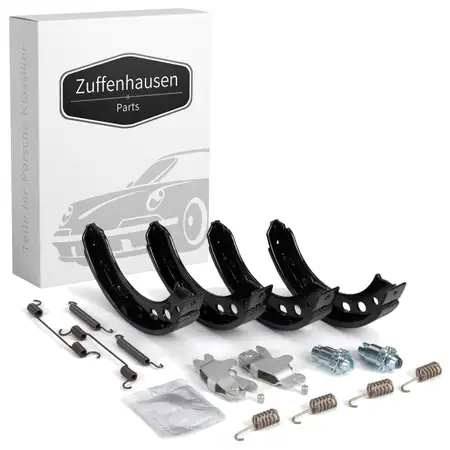 Bremsbacken + Zubeh&ouml;r Satz f&uuml;r PORSCHE 964 993 924 944 968 Boxster (986) hinten