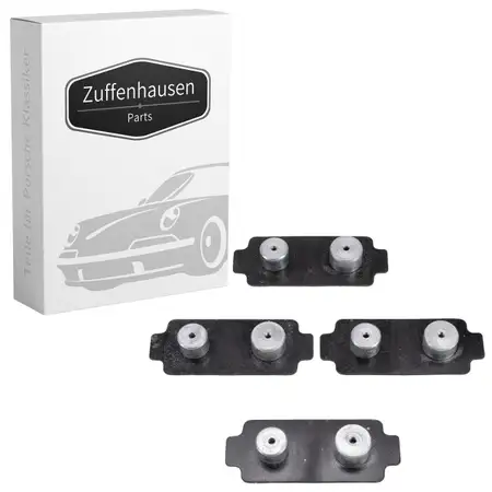 4x Bremstr&auml;gerplatte 36/40mm f&uuml;r PORSCHE Boxster Cayman (987) vorne 98735108801