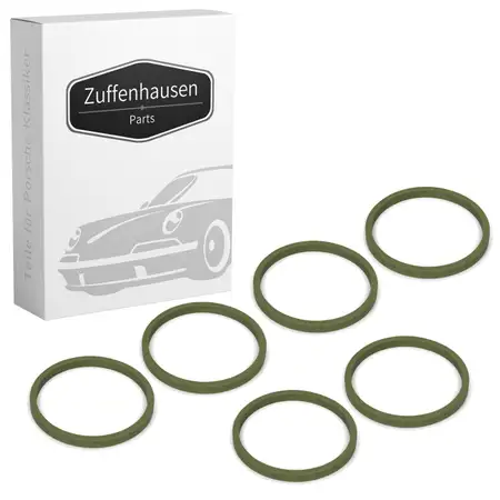 6x Dichtung Ansaugkr&uuml;mmer f&uuml;r PORSCHE 964 3.6 Carrera ab 1992 993 99311071301