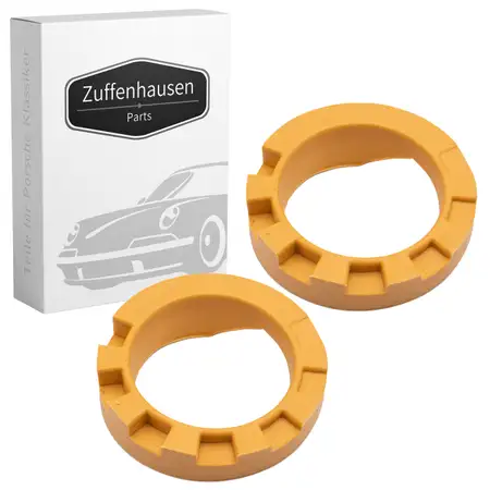 2x Federteller Federauflage Ausgleichplatte f&uuml;r PORSCHE 993 996 997 hinten 99733350400