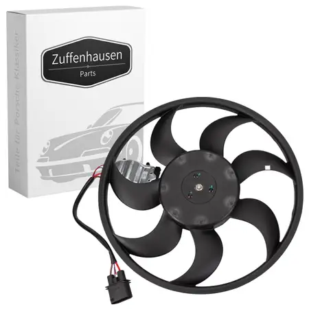 L&uuml;fter Motork&uuml;hlung 450W f&uuml;r AUDI Q7 (4LB) PORSCHE Cayenne (9PA) VW Touareg (7L)