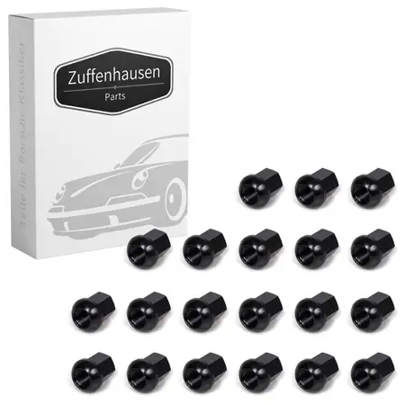 20x Radmutter f&uuml;r PORSCHE 964 993 996 912 914 924 928 944 968 Boxster (986) 99918200336