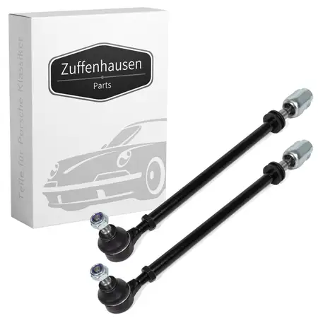 2x Spurstange + Spurstangenkopf f&uuml;r PORSCHE 924 944 ohne Servolenkung vorne 94434703307