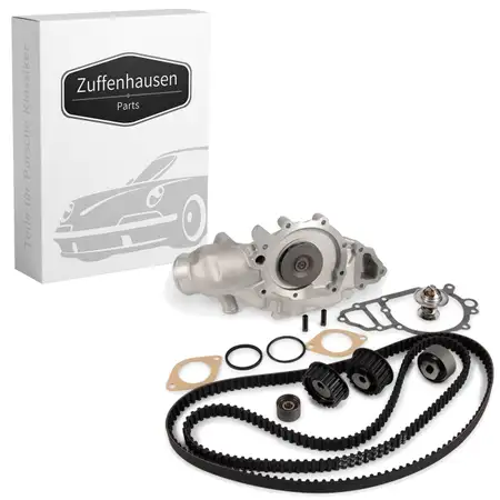 Zahnriemensatz + Wasserpumpe + Thermostat f&uuml;r PORSCHE 924 2.5 / S 150/163 PS bis 1986