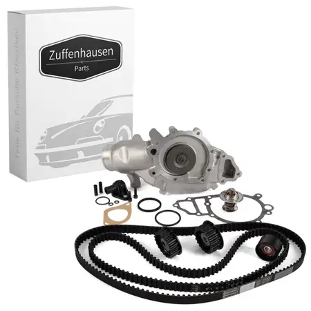 Zahnriemensatz + Wasserpumpe + Thermostat f&uuml;r PORSCHE 924 2.5 S 944 2.5 / Turbo ab 1987