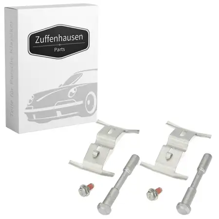 Federblech + Haltestift Bremsbelag f&uuml;r PORSCHE Cayenne 9P Turbo S PR-E81 vorne 95535195950