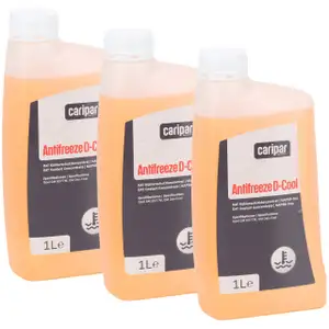 3L 3 Liter CARIPAR ANTIFREEZE D-COOL Frostschutz Kühlerfrostschutz Konzentrat