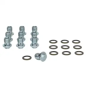 10x CARIPAR Ölablassschraube M18x1,5 + Dichtring ALFA ROMEO FIAT JEEP LANCIA OPEL SUZUKI