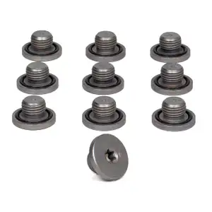 10x CARIPAR Ölablassschraube M14x1,5 + Dichtring ALFA ROMEO FIAT LANCIA OPEL SAAB SUZUKI