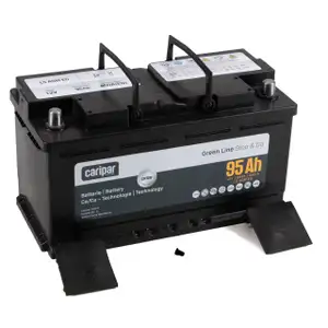 CARIPAR GREEN LINE AGM STOP-GO Autobatterie Starterbatterie 12V 95Ah 850A/EN