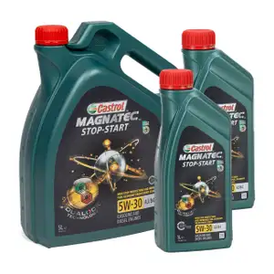 7L 7 Liter CASTROL Magnatec STOP-START Motoröl Öl 5W30 ACEA A3/B4 MB Renault VW