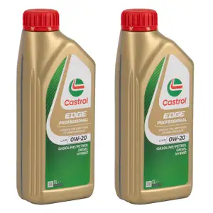 2L CASTROL EDGE Professional LL IV FE 0W-20 Motoröl PORSCHE C20 VW 508/509.00