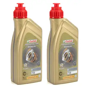 2L 2 Liter CASTROL Schaltgetriebeöl TRANSMAX MANUAL FE 75W API GL-4 MB 235.73