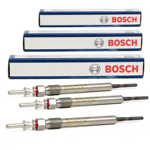 3x BOSCH GLP257 0250403018 Glühkerze MINI F55 F56 F57 One D / Cooper D B37