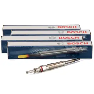 4x BOSCH GLP070 0250402002 Glühkerze BMW E87 E46 E90 E91 E60 E61 X3 E83 M47 N47