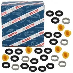 6x BOSCH 1287010704 Dichtungssatz Einspritzdüse PORSCHE 911 3.2 / SC Carrera 94411090100