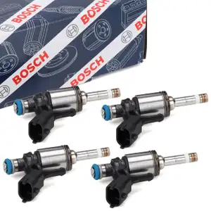 4x BOSCH 0261500494 Einspritzventil BMW 1er F20 F21 3er F30 F31 N13 MINI R55-61 N14 N18