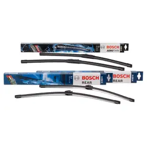 BOSCH A821S + 2x A450H Scheibenwischer VW Multivan Transporter T5 T6 vorne + hinten