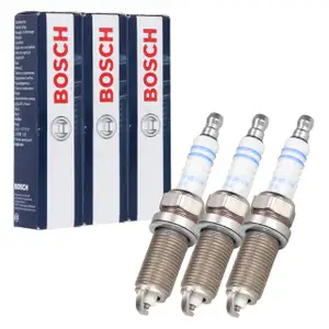 3x BOSCH FR8SE0 0242229797 Zündkerze CITROEN C1 107 (PM_, PN_) 1.0 68 PS