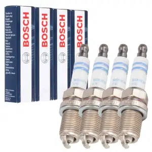 4x BOSCH 0242236571 FR7KI332S CNG LPG GAS Zündkerze für AUDI MERCEDES OPEL VW