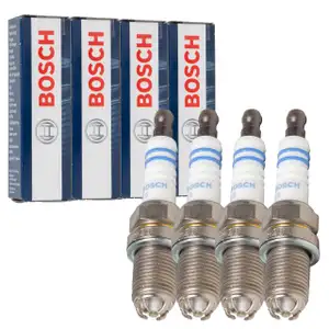 4x BOSCH 0242235748 FGR7DQE+ Zündkerze VOLVO 850 S40 I S70 V40 V70 I 1.6 1.8 2.0