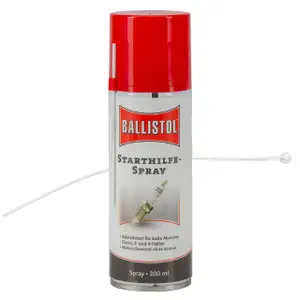 BALLISTOL Startwunder Spray Starthilfespray Starterspray 200ml + Verlängerung