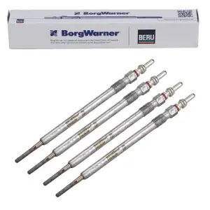 4x BERU GE105 0100266011 Glühkerze MERCEDES W169 W245 160/180/200 CDI OM640