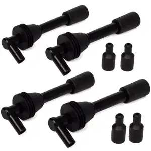 4x BERU ZLE264 0300322120 Zündkerzenstecker PORSCHE 944 2.5 S 3.0 S2 92860231100