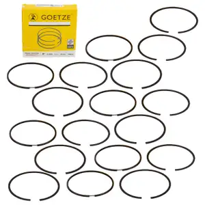 6x GOETZE 08-325900-00 Kolbenringsatz PORSCHE 993 3.8 Carrera RS 300 PS 99310392540