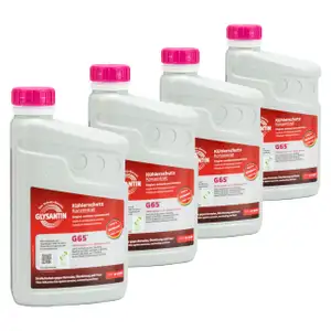 4L 4 Liter BASF GLYSANTIN Frostschutz Kühlerfrostschutz Konzentrat G65 PINK