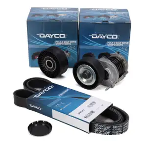 DAYCO Keilrippenriemen + Spanner + Rolle AUDI A4 B6 B7 A6 C6 VW Crafter 1.9 TDI 2.0 TDI